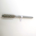 .138" Diameter with 600 Grit Aluminum Oxide Nylon and Stainless Steel Stem Wire Micro Spiral Brush